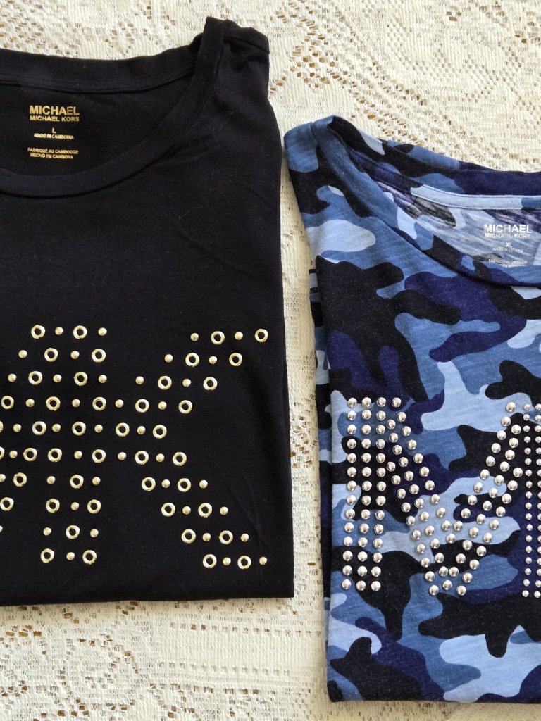 Michael Kors Tee Bundle (2 Pcs) L & Xl